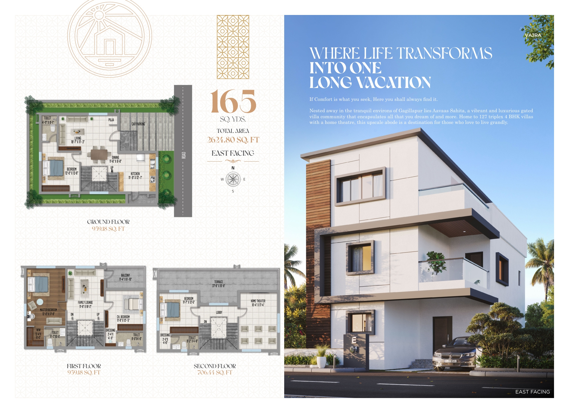 Buy Aavaas Sahita Villas in Dundigal, Hyderabad Hyderabad - Photo 4 | Book Site Visit