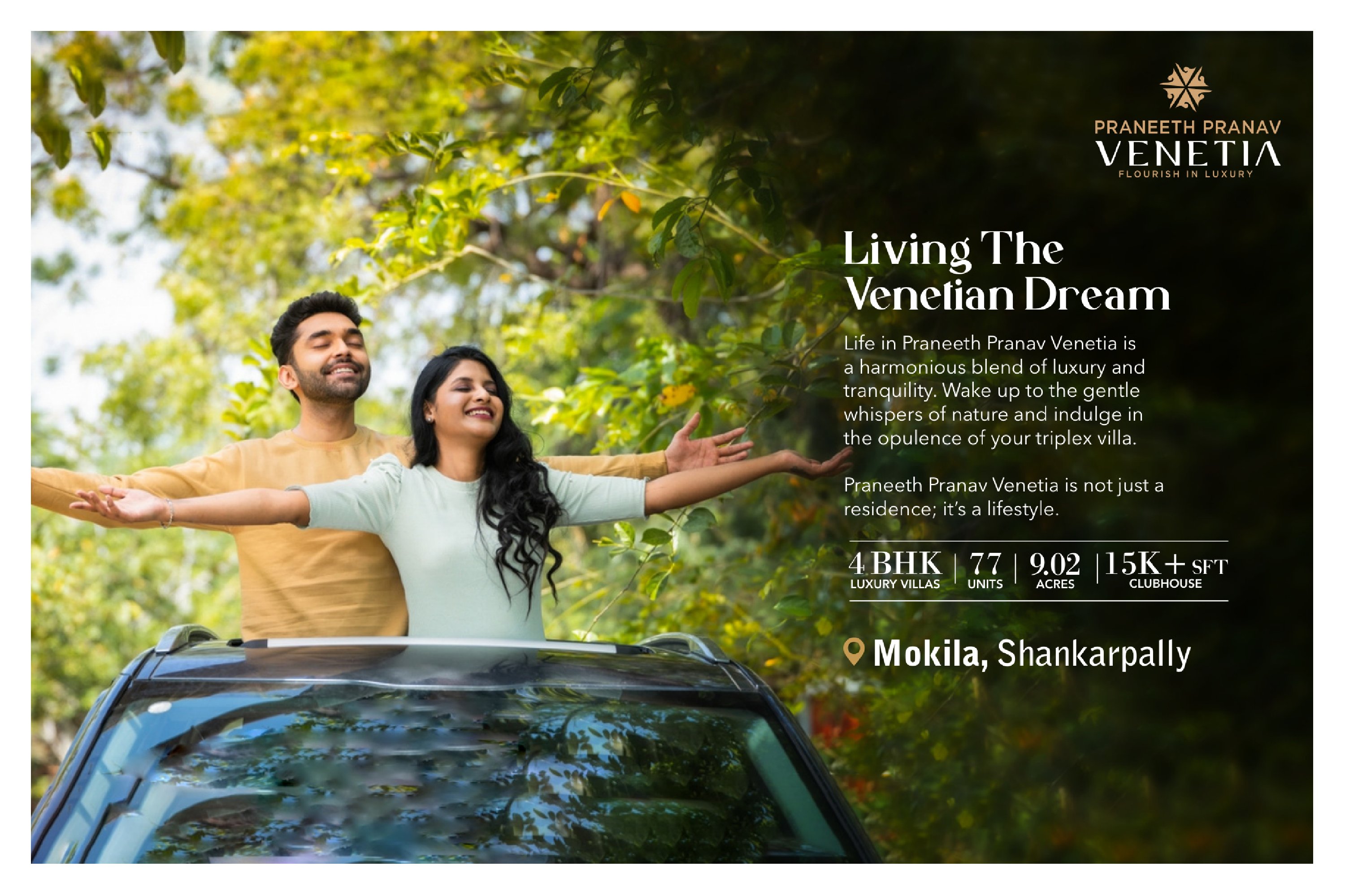 Buy Praneeth Pranav Venetia Villas in Mokila, Hyderabad Hyderabad - Photo 2 | Book Site Visit