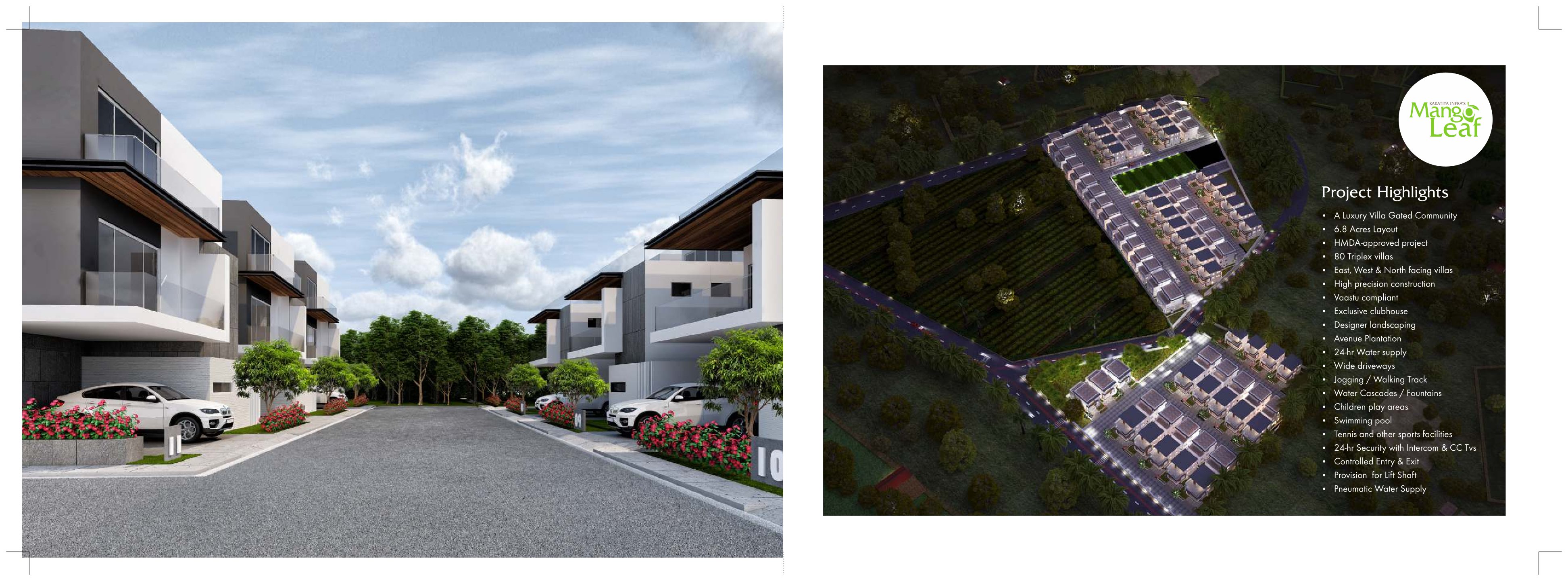 Buy Mango Leaf Villas in Kollur, Hyderabad Hyderabad - Photo 5 | Book Site Visit